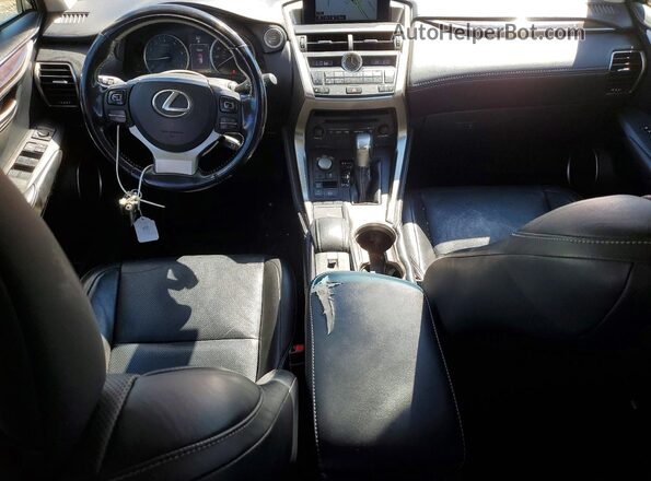 JTJBARBZ9G2064989 2016 LEXUS NX Red Vista del salpicadero