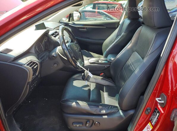 JTJBARBZ9G2064989 2016 LEXUS NX Red Vista interior delantera