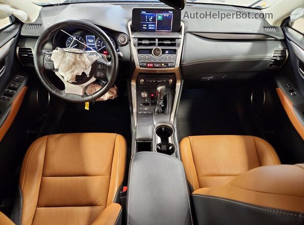 JTJBARBZ9J2158765 2018 LEXUS NX Серебряный Вид панели приборов