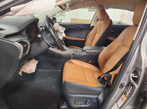 JTJBARBZ9J2158765 2018 LEXUS NX Серебряный Вид салона спереди