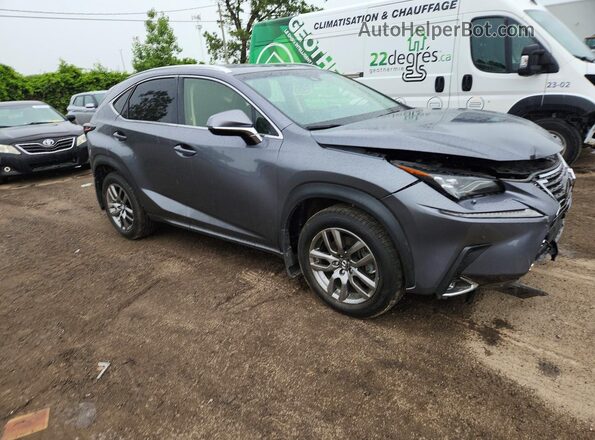 JTJBARBZ9J2177378 2018 LEXUS NX Charcoal წინა მარჯვენა