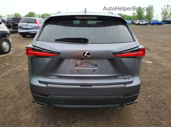 JTJBARBZ9J2177378 2018 LEXUS NX Charcoal უკანა ხედი