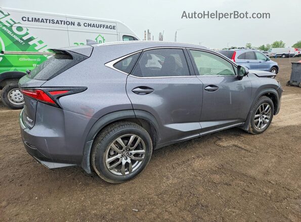 JTJBARBZ9J2177378 2018 LEXUS NX Charcoal უკანა მარჯვენა