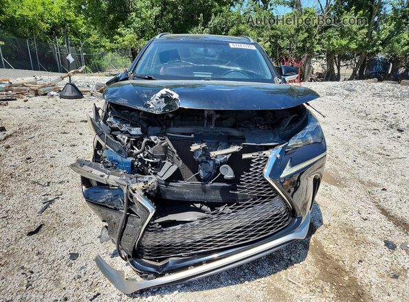 JTJBARBZXG2052351 2016 LEXUS NX Black Դիմացի տեսք