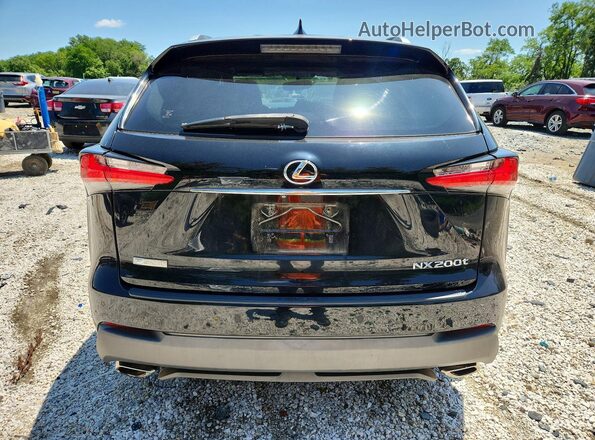 JTJBARBZXG2052351 2016 LEXUS NX Black Հետևի տեսք