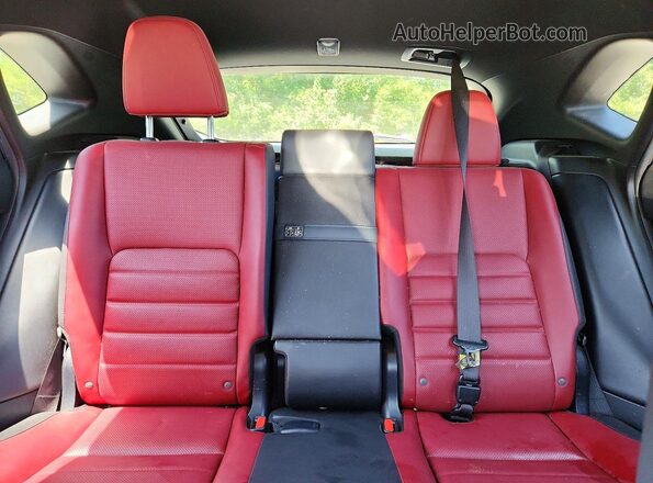 JTJBARBZXG2052351 2016 LEXUS NX Black Հետևի նստատեղերի տեսք
