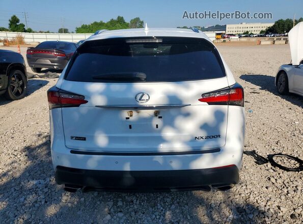 JTJBARBZXG2068470 2016 LEXUS NX White Rear view