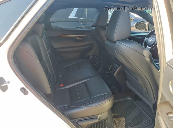 JTJBARBZXG2068470 2016 LEXUS NX White Rear seats view