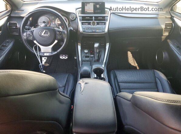 JTJBARBZXG2068470 2016 LEXUS NX White Dashboard view