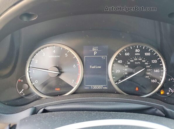 JTJBARBZXG2084748 2016 LEXUS NX Black Widok zestawu wskaźników