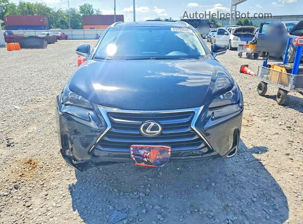 JTJBARBZXG2084748 2016 LEXUS NX Black Widok z przodu