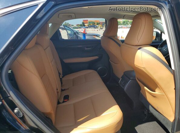 JTJBARBZXG2084748 2016 LEXUS NX Black Widok wnętrza z tyłu