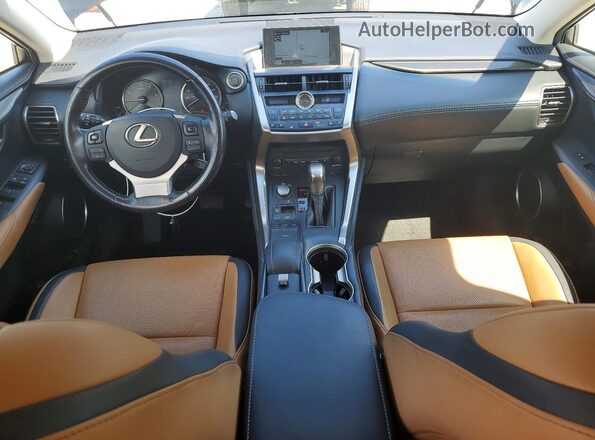 JTJBARBZXG2084748 2016 LEXUS NX Black Widok deski rozdzielczej