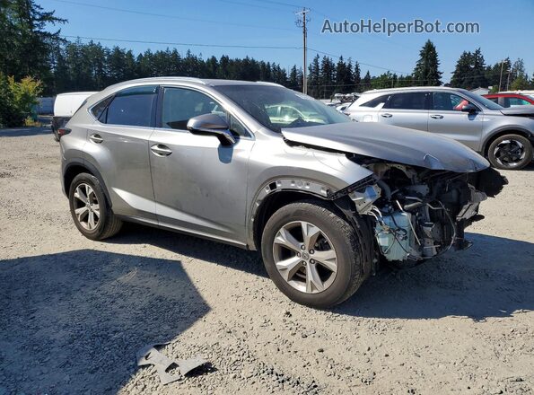 JTJBARBZXH2115076 2017 LEXUS NX Серебряный Передняя правая четверть