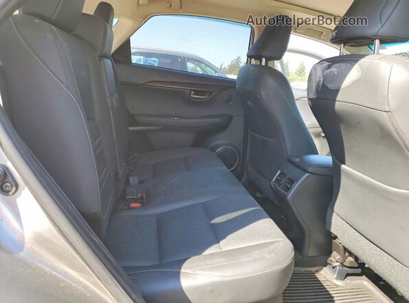 JTJBARBZXH2115076 2017 LEXUS NX Серебряный Вид задней части салона