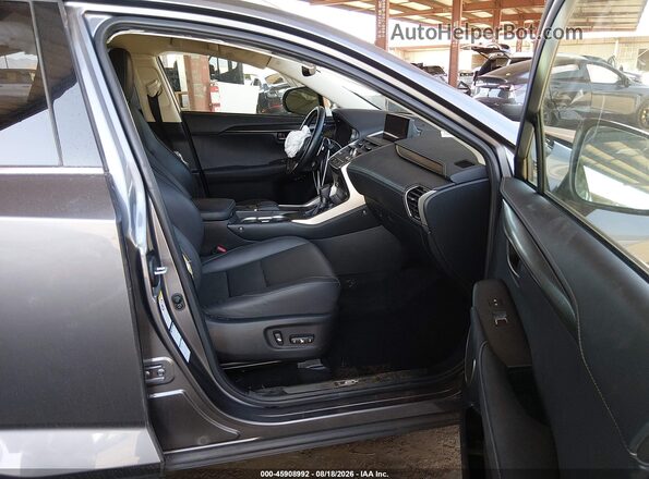 JTJBARBZXJ2165952 2018 LEXUS NX 300 Gray Вид салону спереду