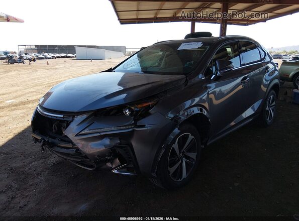 JTJBARBZXJ2165952 2018 LEXUS NX 300 Gray Передня ліва чверть