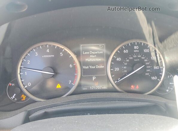 JTJBARBZXK2202497 2019 LEXUS NX Silver Вид щитка приладів