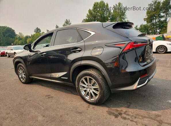 JTJBJRBZ0K2100223 2019 LEXUS NX Black უკანა მარცხენა
