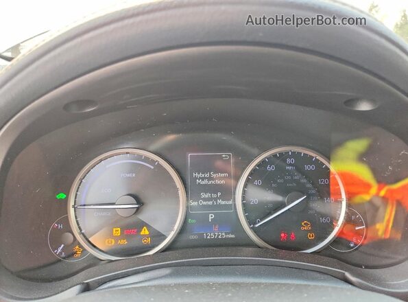 JTJBJRBZ0K2100223 2019 LEXUS NX Black ხელსაწყოთა პანელის ხედი