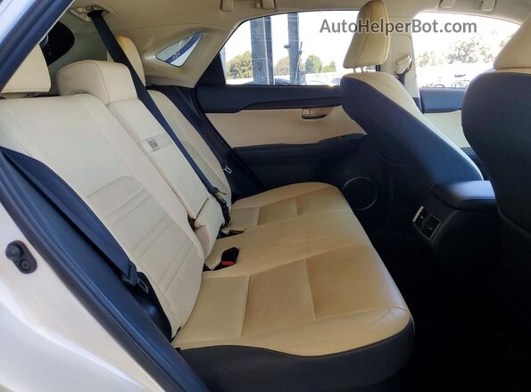 JTJBJRBZ0K2109391 2019 LEXUS NX Белый Вид задних сидений