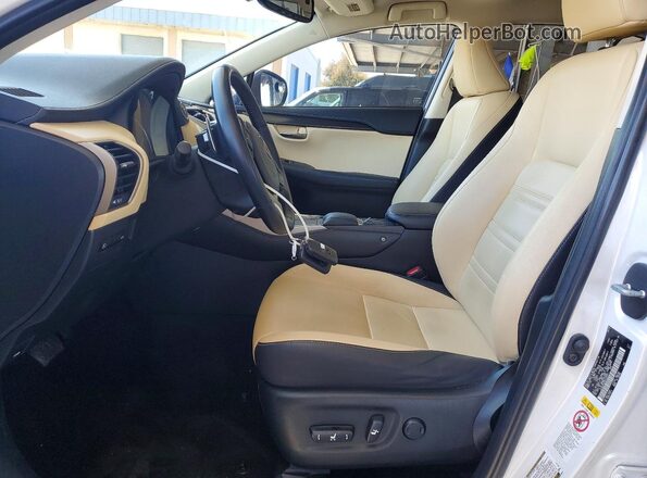 JTJBJRBZ0K2109391 2019 LEXUS NX Белый Вид салона спереди