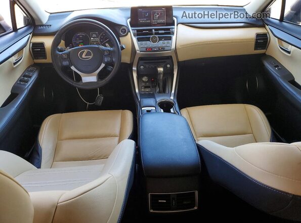 JTJBJRBZ0K2109391 2019 LEXUS NX Белый Вид панели приборов