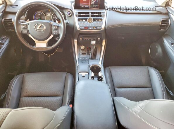 JTJBJRBZ0K2120097 2019 LEXUS NX Белый Вид панели приборов