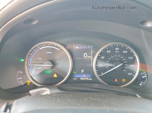 JTJBJRBZ0K2120097 2019 LEXUS NX Белый Вид щитка приборов