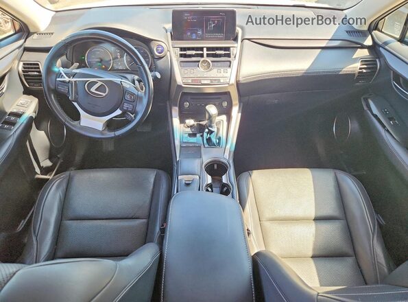 JTJBJRBZ2J2087229 2018 LEXUS NX White Առջևի վահանակի տեսք