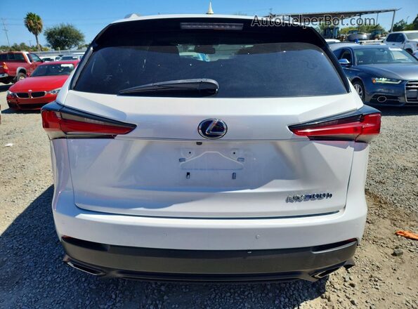 JTJBJRBZ2J2087229 2018 LEXUS NX White Հետևի տեսք