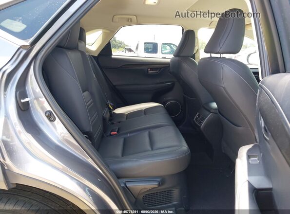 JTJBJRBZ2J2088140 2018 LEXUS NX 300H Gray Vista de la etiqueta del VIN