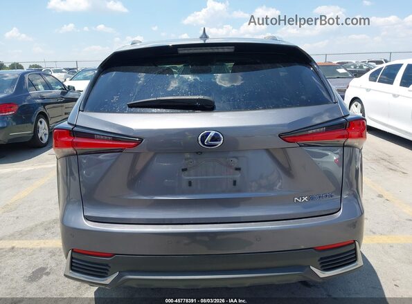 JTJBJRBZ2J2088140 2018 LEXUS NX 300H Gray 