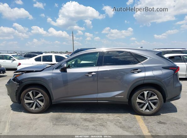 JTJBJRBZ2J2088140 2018 LEXUS NX 300H Gray Vista interior de 360 grados