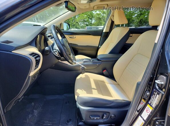 JTJBJRBZ3K2115802 2019 LEXUS NX Black Vista interior delantera