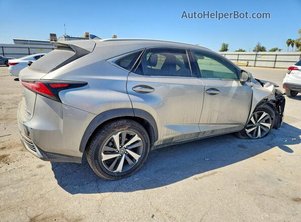 JTJBJRBZ4K2120443 2019 LEXUS NX Silver Trasero derecho