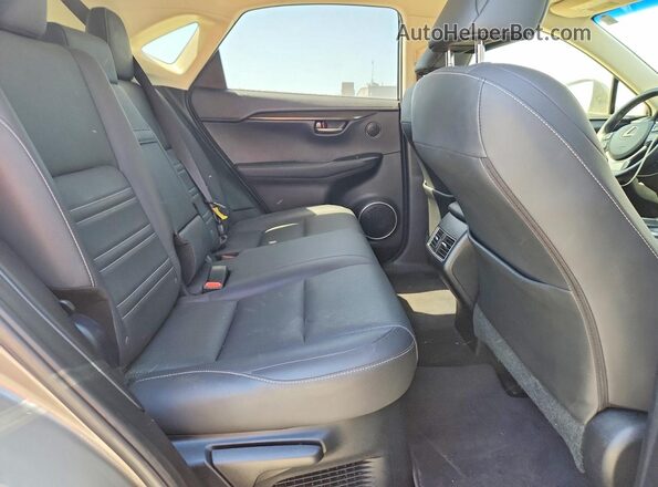 JTJBJRBZ4K2120443 2019 LEXUS NX Silver Vista de los asientos traseros