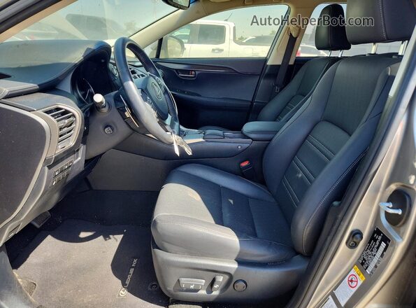 JTJBJRBZ4K2120443 2019 LEXUS NX Silver Vista interior delantera