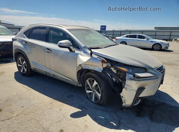 JTJBJRBZ4K2120443 2019 LEXUS NX Silver Delantero derecho