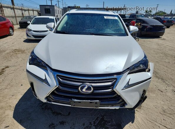 JTJBJRBZ6G2031058 2016 LEXUS NX Белый Вид спереди