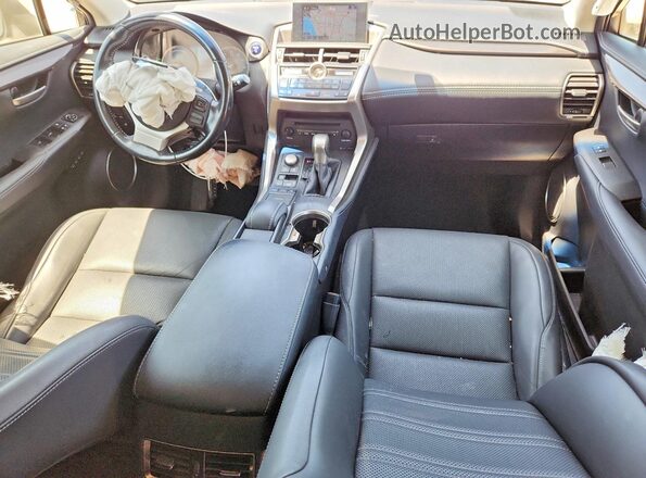 JTJBJRBZ6G2031058 2016 LEXUS NX Белый Вид панели приборов