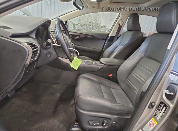 JTJBJRBZ7K2122249 2019 LEXUS NX Silver წინა სალონის ხედი