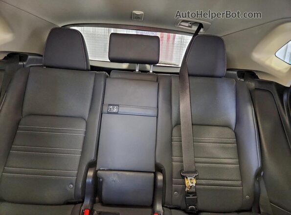 JTJBJRBZ7K2122249 2019 LEXUS NX Silver უკანა სავარძლების ხედი
