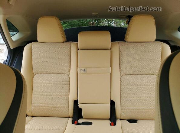 JTJBJRBZ8G2047763 2016 LEXUS NX White Vista de los asientos traseros
