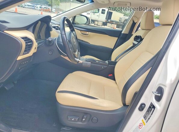 JTJBJRBZ8G2047763 2016 LEXUS NX White Vista interior delantera