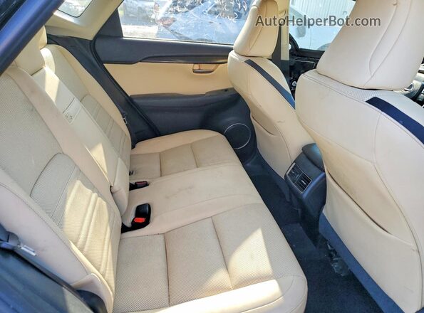 JTJBJRBZ9G2032009 2016 LEXUS NX Black უკანა სალონის ხედი