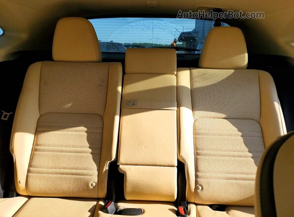 JTJBJRBZ9G2032009 2016 LEXUS NX Black უკანა სავარძლების ხედი