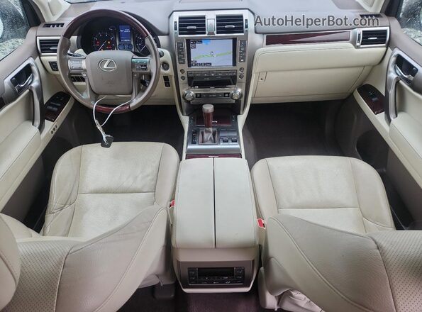 JTJBM7FX1G5135850 2016 LEXUS GX Белый Вид панели приборов