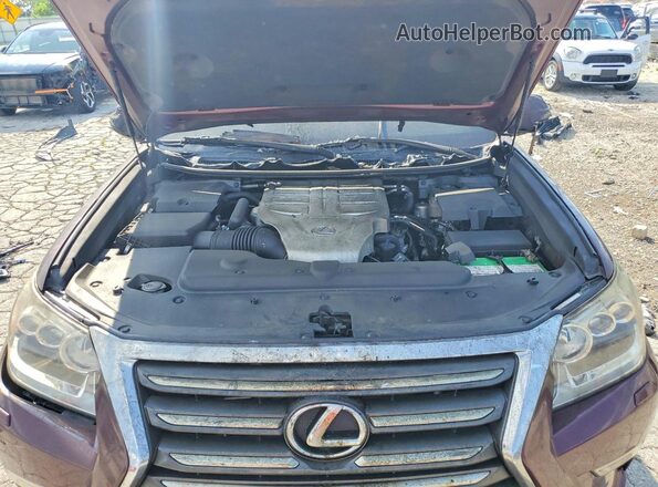 JTJBM7FX1K5221751 2019 LEXUS GX Пожар Вид подкапотного пространства