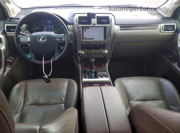JTJBM7FX6H5154914 2017 LEXUS GX White წინა პანელის ხედი